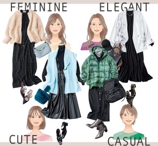 冬後半のアウターは“何色”がつかえる？「顔タイプ診断」で選べばムダ買い回避！