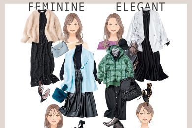 冬後半のアウターは“何色”がつかえる？「顔タイプ診断」で選べばムダ買い回避！