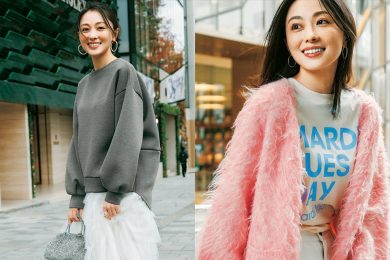 【1万円台】きれいめで安心！『スウェット&カーデ』冬コーデ〈3選〉