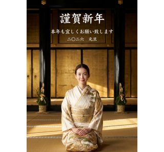 【モデル武藤京子さんブログ】今年もよろしくお願いいたします