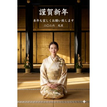 【モデル武藤京子さんブログ】今年もよろしくお願いいたします