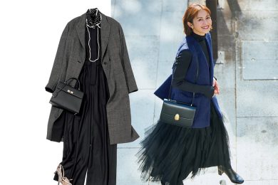 【40代通勤コーデ】目が回りそうな繁忙期は「シゴデキな黒コーデ」で失敗なく乗り切る！