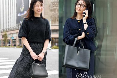 40代の大人気読者が愛用している【黒バッグ】は？〈食事会、お仕事、プチ旅行〉