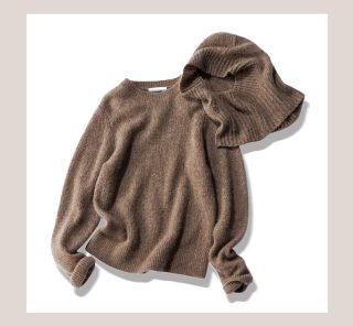 冬後半は、黒より【ブラウン】が垢抜けて女っぽい◎春まで使える４選〈ニット、羽織りetc.〉