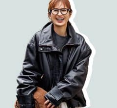 いま40代のカジュアルは「ゆるっとスポーティ」にシフト中！レザーで大人に引き締める