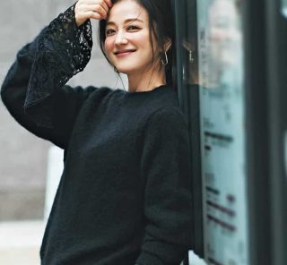 黒ニット・白シャツ・ボーダー「３大定番トップス」で叶える【垢抜けレイヤード】