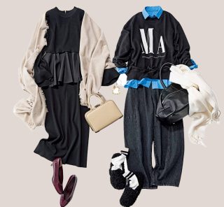 40代の「ママ友ランチにちょうどいいオシャレ」4選。顔タイプ別に“好印象”をつくる！