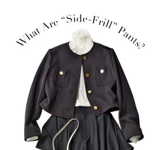 「この黒パンツが素晴らしい！」スタイリスト人気No.1は【シーニュのサイドフリルパンツ】