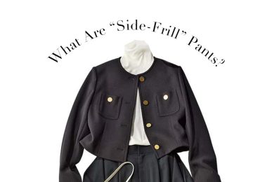 「この黒パンツが素晴らしい！」スタイリスト人気No.1は【シーニュのサイドフリルパンツ】