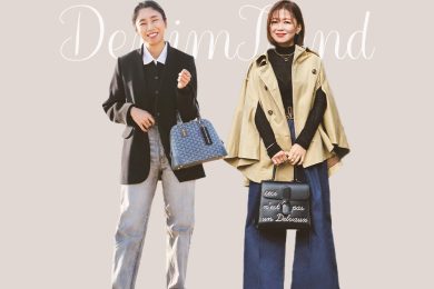 今、オシャレ40代が履いている「デニムの色・形」は？【デニムコーデスナップ】5選