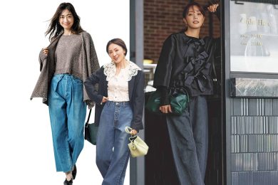 40代の「最旬デニムコーデ」7選。今年トレンドのカラーと形が一目瞭然！