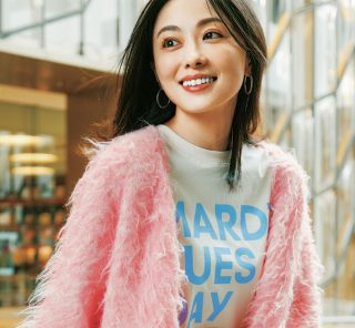 寒い日は【春色シャギーカーデ】に包まれて気分も体温も上げていく！