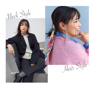 流行ってるから挑戦したい！【40代のスカーフの巻き方】 カジュアルになじむ簡単3選