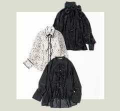 1月はインナーに、卒入学式〜春コーデには主役になる!【大人ブラウス】最旬デザイン