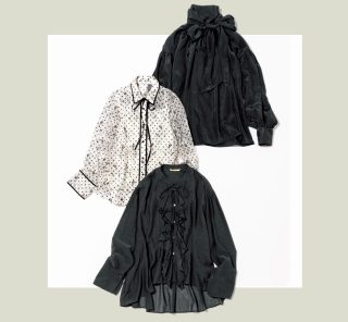1月はインナーに、卒入学式〜春コーデには主役になる！【大人ブラウス】最旬デザイン