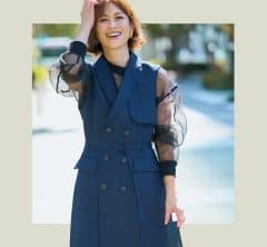 40代の「パーティシーン」は、【シアートップス】の特別感がちょうどいい！