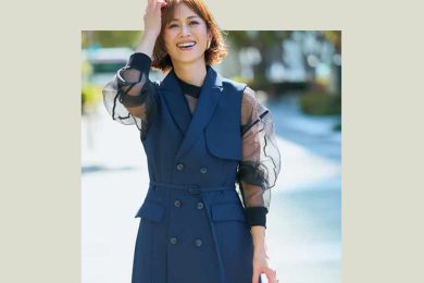 40代の「パーティシーン」は、【シアートップス】の特別感がちょうどいい！