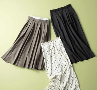 コーデをドラマチックに！ ときめくスカート計6様にプレゼントします！