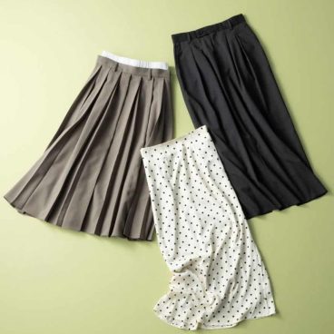 コーデをドラマチックに! ときめくスカートを計6様にプレゼントします!