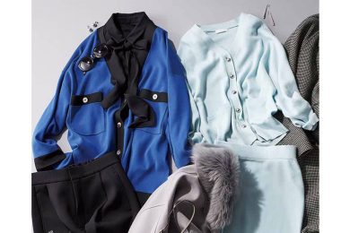 冬の終わりは「カラー」で春先どり。40代の2〜3月は【ブルーニット】が活躍！