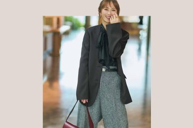 40代の【今どき卒入学式スタイル】は？「スーツ以外」の正解コーデ３選