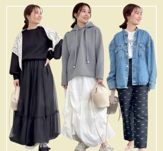 【40代×骨格ウェーブ】春のおでかけは“ちょうどいい甘さ”で垢抜ける！大人カジュアル〈3選〉