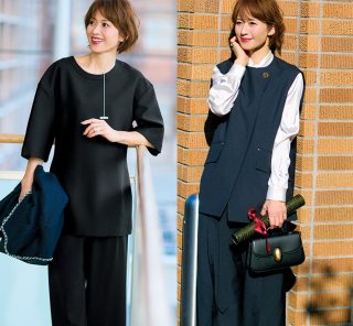 普段のオシャレに着まわせる「卒入学式コーデ」３選。40代のカジュアル派に◎