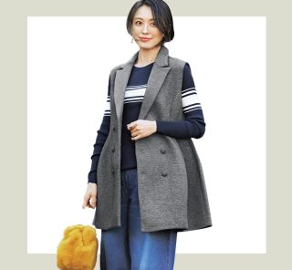 ママ友ランチ、40代カジュアル派は何着てく？“ラクチン”軸のおめかしコーデ３選