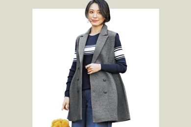 ママ友ランチ、40代カジュアル派は何着てく？“ラクチン”軸のおめかしコーデ３選