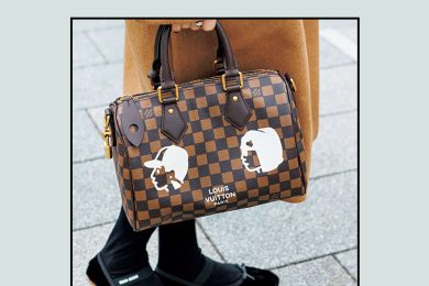 【ダミエのスピーディも】今、オシャレ40代に“柄”ハイブラバッグが人気再燃〈SNAP〉