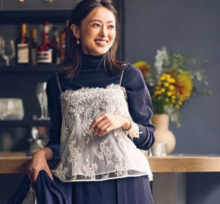 40代の“なんか垢抜けない”は【Iラインスカート】で解決！今っぽくなる〈丈・合わせ方〉