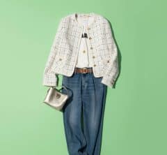 通勤にセレモニーに休日に【定番トレンチ＆ツイードジャケット】春アウターを着倒す！