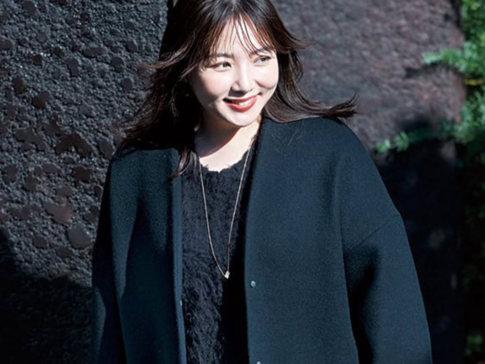 冬後半、野呂佳代さんが始めた「ボディラインを活かす“レディ”なコーデ