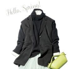 2月は「スカートだけ春先どり」が正解！ニットにも合う〈旬色＆デザイン4選〉