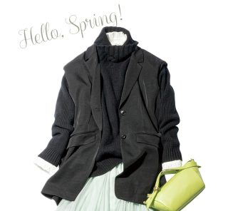 2月は「スカートだけ春先どり」が正解！ニットにも合う〈旬色＆デザイン4選〉