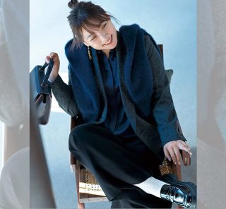 マシュマロ体型に似合う「ジレ選び」は、野呂佳代さんに学ぶ！冬後半に効く２選