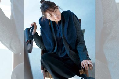 マシュマロ体型に似合う「ジレ選び」は、野呂佳代さんに学ぶ！冬後半に効く２選