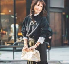 「スウェットが可愛い！」と話題。40代がハマる韓国ブランド「RECTO」〈オシャレSNAP〉