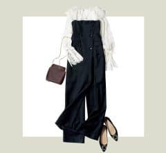 仕事帰りにそのまま。 40代の「同僚と夜飲み」にちょうどいいキレイめコーデ