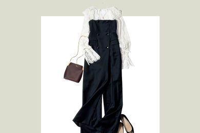 仕事帰りにそのまま。 40代の「同僚と夜飲み」にちょうどいいキレイめコーデ