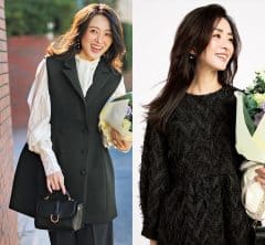 【マシュマロ体型におすすめ！】40代の『卒入学式すっきり見えコーデ』〈3選〉