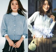 【40代】アウター代わりに使える!春先から頼れる『カーディガン』3選