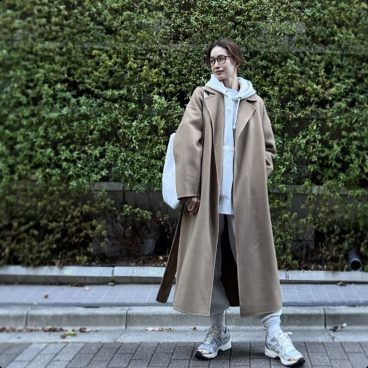【40代モデル私服コーデ】キレイめコートでラク＆上品のバランスを
