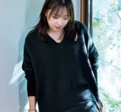 野呂佳代さんは「黒パンツ」をこう着こなす！ 体型カバーもできる“今っぽ”コーデ〈３選〉