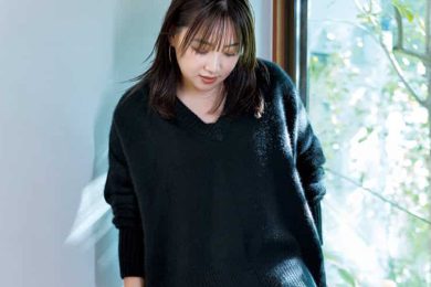野呂佳代さんは「黒パンツ」をこう着こなす！ 体型カバーもできる“今っぽ”コーデ〈３選〉