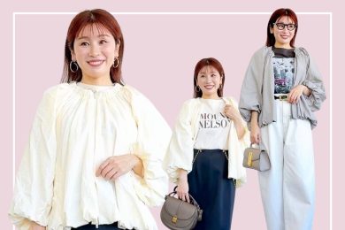 【40代の春アウター】雨の日も使える！きれいめ派のためのブルゾン着回し〈2選〉