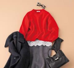 2月の「オシャレしたい日」スカートコーデ３選。“1点華やぎ”投入で脱・真冬感！