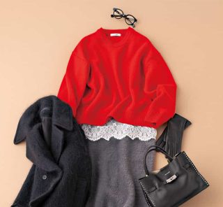 2月の「オシャレしたい日」スカートコーデ３選。“1点華やぎ”投入で脱・真冬感！