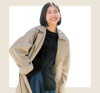 キレイめカジュアル派の春は「ベージュのアウター」が大本命！人気読者SNAP〈３選〉