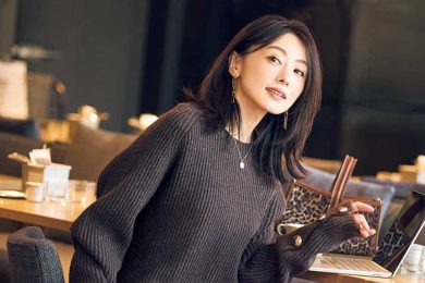 2月に“いちばん簡単”で“いちばん映える”のは？ 答えは「ニット×カラーロンスカ」！